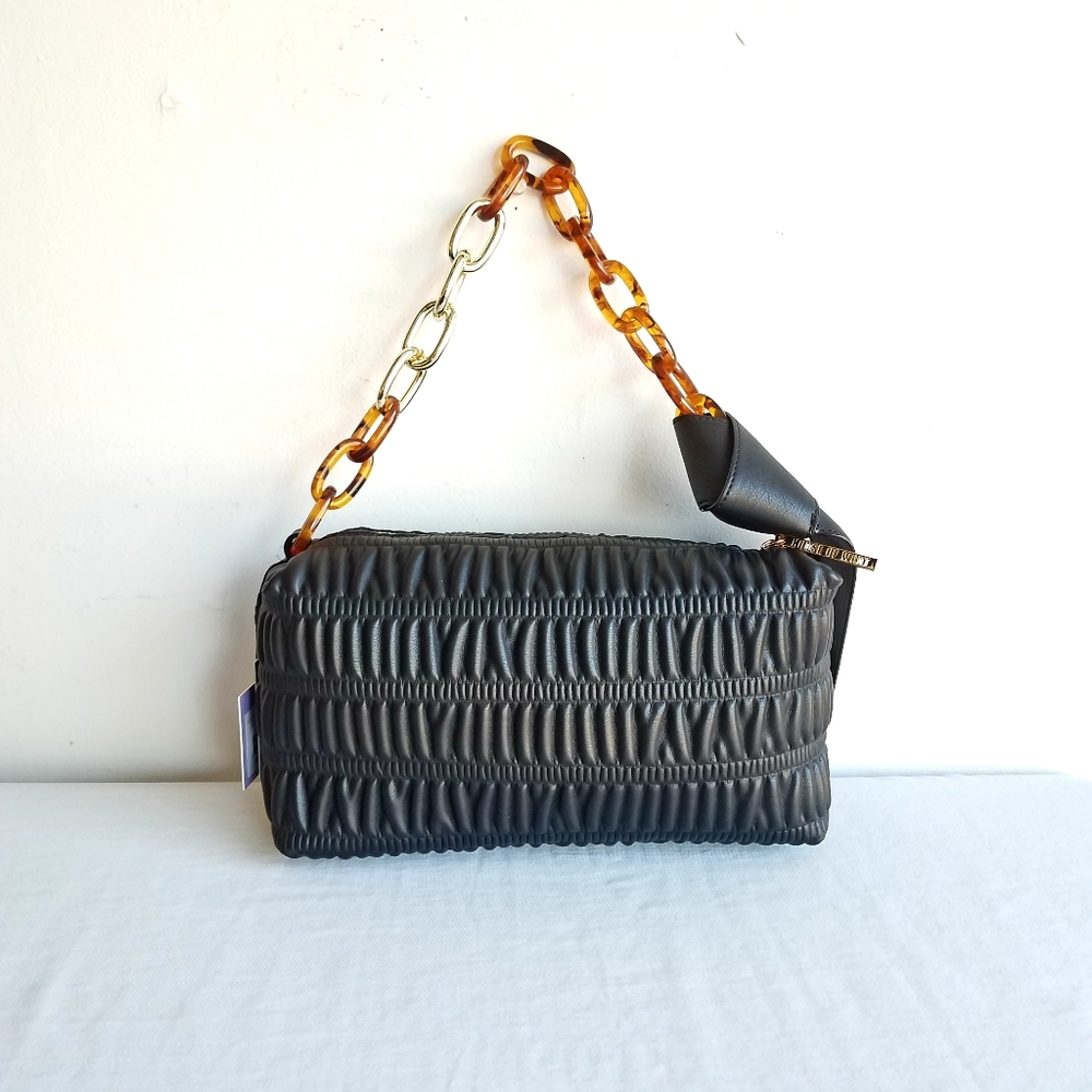 House of Want We Are Thoughtful Vegan Leather Shoulder Bag - Picture 5 of 10